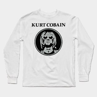 Cobain embroidery design tee Long Sleeve T-Shirt